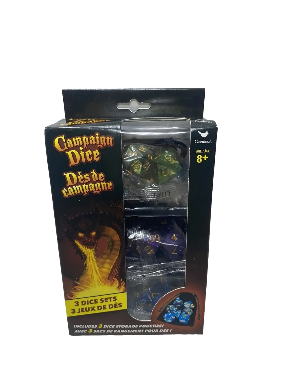 Campaign 3 Dice Sets - 21 Dice - Roleplaying and  Board games - Brand New